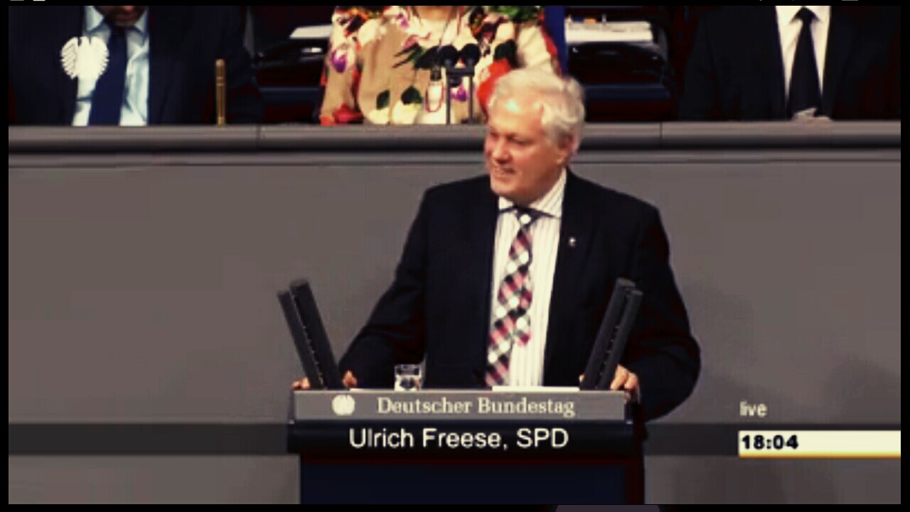 20141127 Bundestag 70Sitzung Haushalt Ulrich freese 1