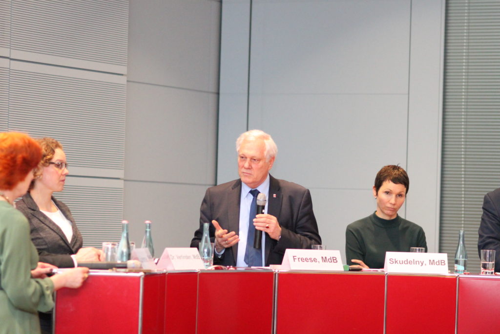 Ulrich Freese, MdB beim Forum Zukunftsenergien e.V. am 13. Feburar 2019 in Berlin